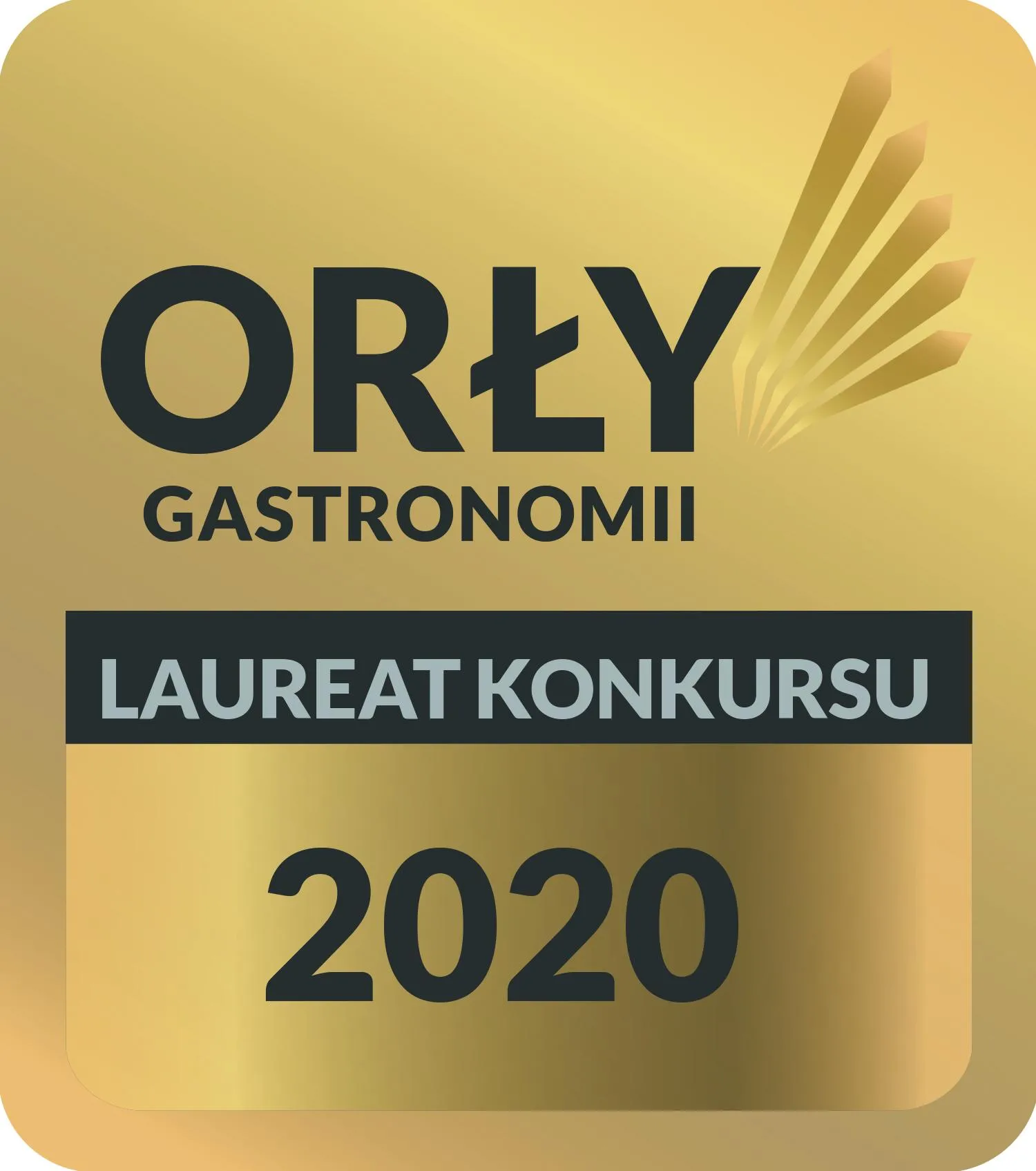 Jesteśmy laureatem Orłów Gastronomii 2020!